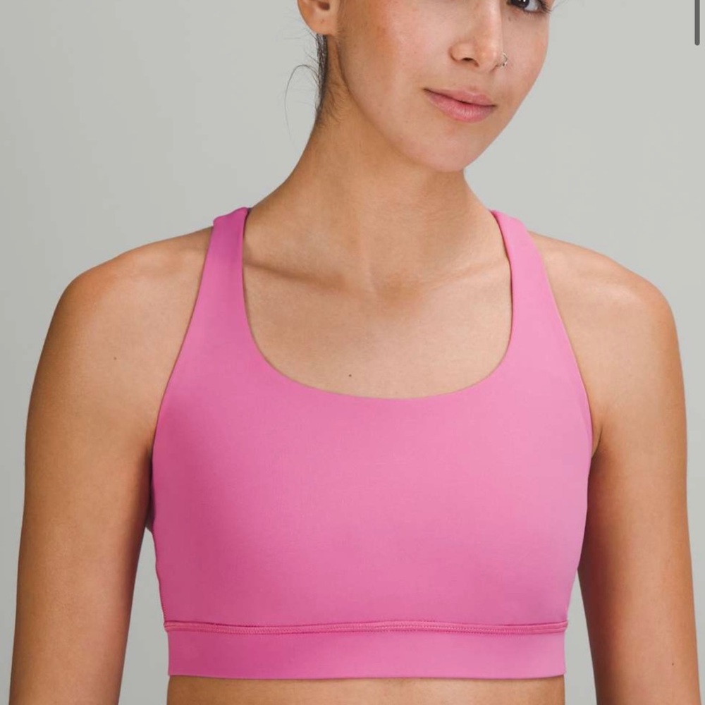 Lululemon Energy Bra Pink Blossom, 8 NWT
